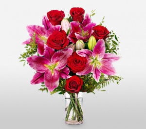 Lilies And Roses For The Perfect Woman