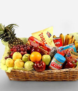 Food Hamper With Fruits