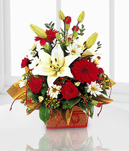 Festive Holiday Arrangement