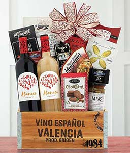 Abanico Spanish Red and White Wine Gift