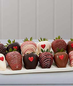 Chocolate Dipped Strawberries (12pcs)