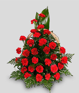 Funeral Basket Arrangement