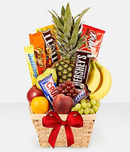 Fruity & Chocolaty Gift Basket