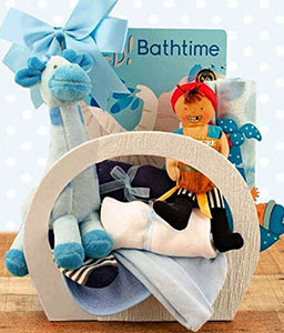 Baby Boy Gift Basket