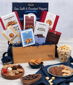 Snack and Chocolate Gift Basket