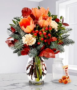 Winterly Holiday Bouquet