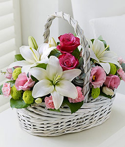 Elegant Basket Arrangement