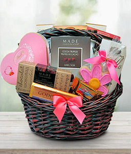 Simply Chocolate Gift Basket