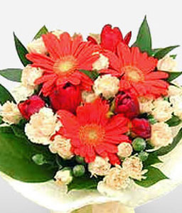 Sweet Charm - Roses & Gerberas