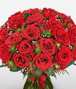 Be My Valentine <Br><span>24 Red Roses - Sale $20 Off</span>