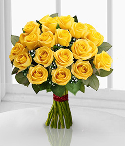 Purest Endeavour Of Yellow Roses