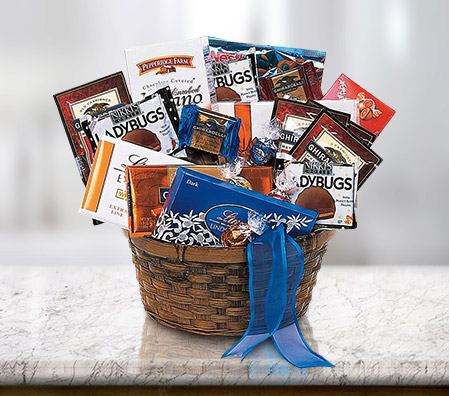 Chocolate Alps-Chocolate,Gourmet,Basket,Hamper,Gifts