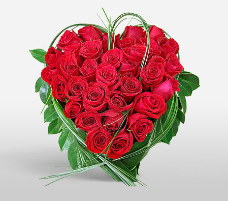 Pure Romance-Red,Rose,Arrangement