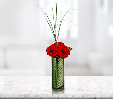 In Romantic Mood-Red,Rose,Arrangement