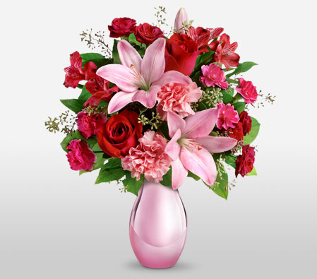 Rose and Lilies Bouquet