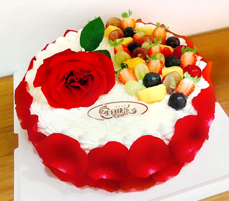 Fruit Flower Cake - 44oz/1.2kg