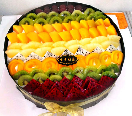 Fruit Chocolate Cake - 44oz/1.2kg