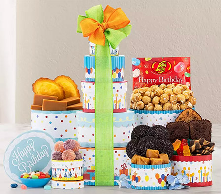 Make a Wish Birthday Gift Basket