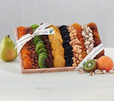 Dried Fruit and Nut Gift Basket