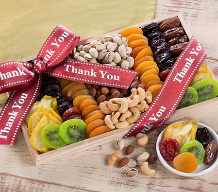 Thank You! Dried Fruit and Nut Collection