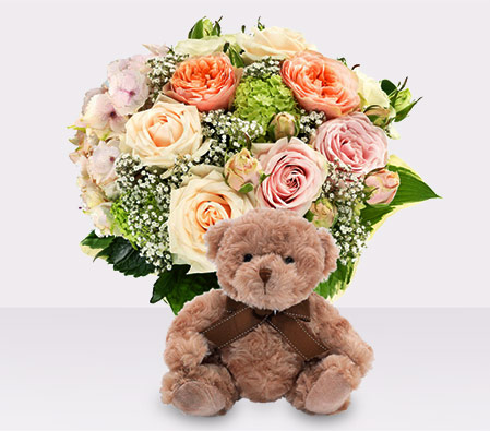 Happy Teddy Giftset