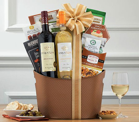 Stella Rosa Semi Sweet Wine Gift Basket