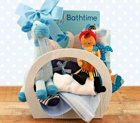 Baby Boy Gift Basket