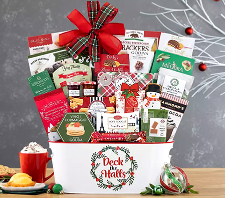 Deck the Halls Gift Basket