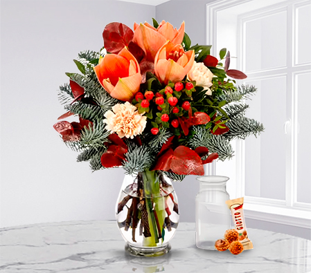 Winterly Holiday Bouquet