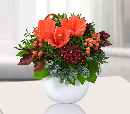 Modern Christmas Bouquet