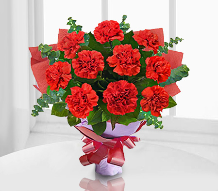 Passion Bouquet-Red,Gerbera,Bouquet