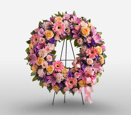 Traditional Wreath-Wreath,Sympathy