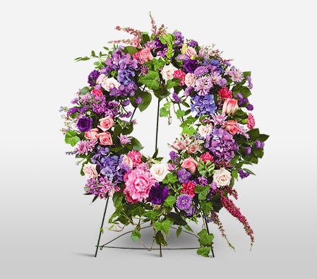 Sweet Memories Wreath-Wreath,Sympathy