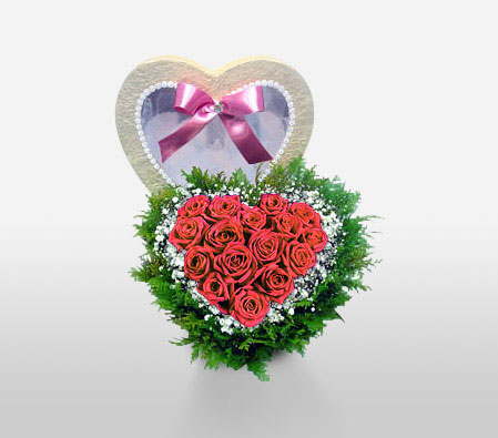 Sweetheart-Red,Rose,Arrangement