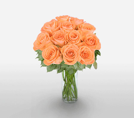 Peach Pleasure-Rose,Bouquet