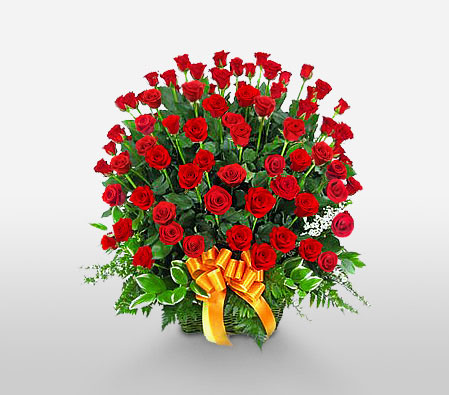 Forbidden City-Red,Rose,Arrangement