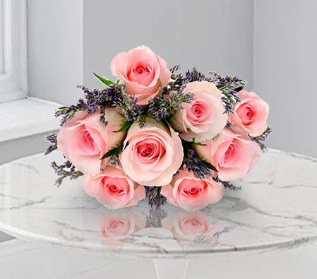 Ruby Roses-Pink,Rose,Bouquet