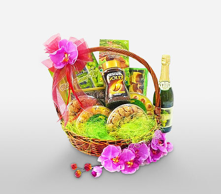 Sweet Indulgence-Chocolate,Wine,Hamper