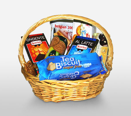 Health Break-Chocolate,Basket,Hamper