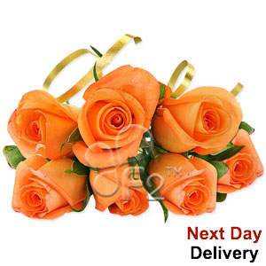 Pure Glow-Orange,Rose,Bouquet